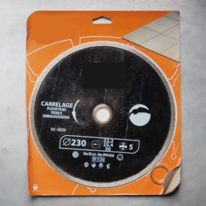 Disque diamant pour carrelage D.230