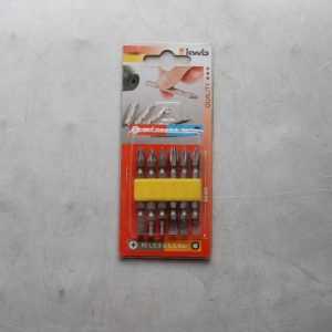 6 Embouts doubles mi-longs PH-PZ-Plat-Hexa KWB