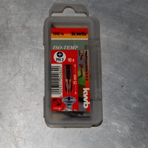 Lot 10 embouts ISO-TEMP PH1 KWB