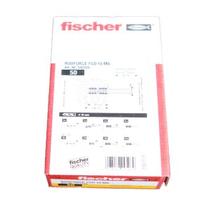 Boite de 50 chevilles RodForce FGD M6 x 35 FISCHER ref. 542106