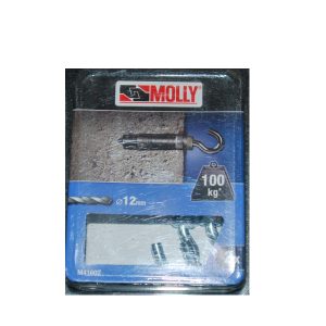 2 Boulons expansion avec crochet M6 MOLLY Ref. M41602-XJ