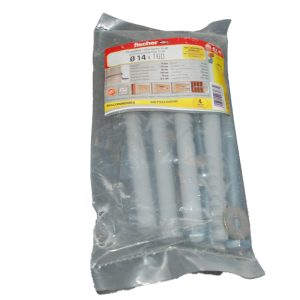 4 Chevilles rallongées SHR 14x160 Ref. 26283 FISCHER DAREX