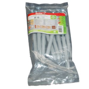 10 Chevilles rallongées FUR T 10x100 Ref. 92860 FISCHER DAREX