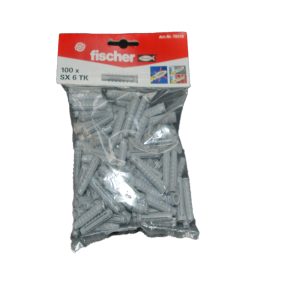 100 chevilles à expansion en nylon SX 5 TK FISCHER ref. 78985