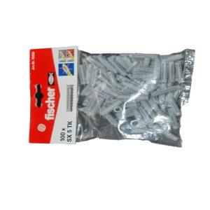 100 chevilles à expansion en nylon SX 6 TK  FISCHER ref. 78318