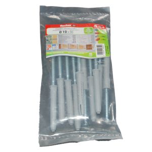 10 Chevilles rallongées FUR T 8x80 Ref. 90935 FISCHER DAREX