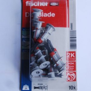10 Chevilles autoforeuse pour plaques de carton plâtre DuoBlade K NV  FISCHER ref. 545683