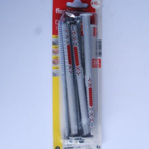 4 Chevilles rallongées DuoXpand 10 x 160 FUS en acier électrozingué Ref. 562194 FISCHER DAREX