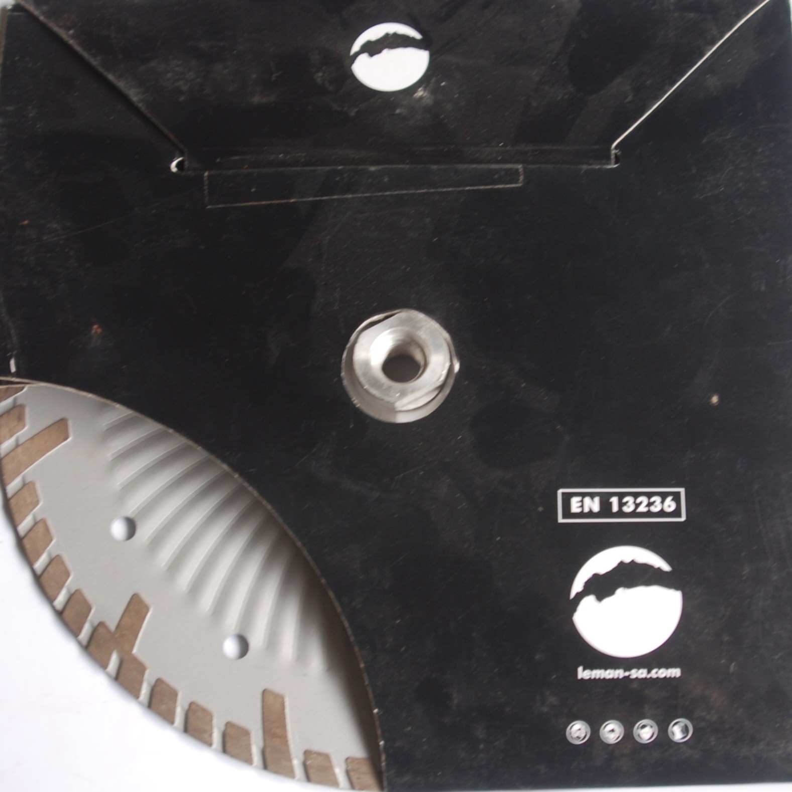 Disque diamant flasque Alu M14 pour carrelage, tuile... D.230mm. LEMAN Ref. 890236 – Image 2