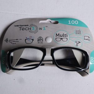 Lunettes de protection et correction +1.00 VARIONET Tech3 in 1