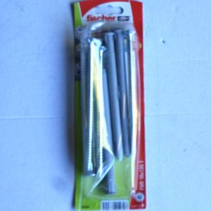 4 Chevilles rallongées FUR 10x135 T avec vis à tête fraisée Torx Ref. 45469 FISCHER