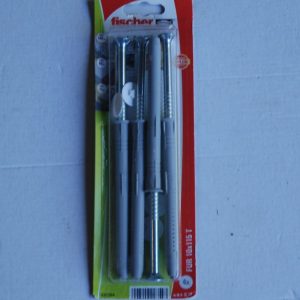 4 Chevilles rallongées FUR 10x115 T avec vis à tête fraisée Torx Ref. 522354 FISCHER