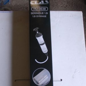 Seringue de remplissage 1,5L graduée CLAS Ref. HU 0638