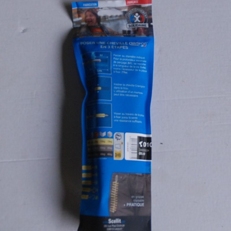 25 Chevilles universelles CRAMPON D. 10mm. SCELL-IT – Image 2
